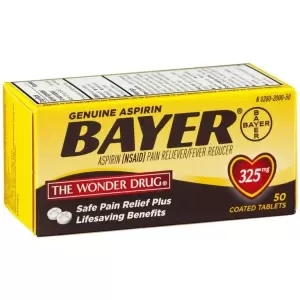 Aspirina Bayer 325 Mg Con 24 Tabletas