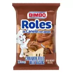 Bimbo roles de canela con pasas 12.88 oz