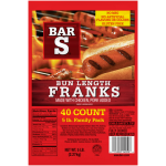 Bar S Frank Bun Jumbo 5 Lb.