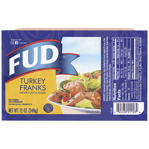 Fud Turkey Franks 12oz