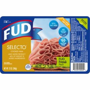 Fud Cooked Ham Selecto 12 Oz.