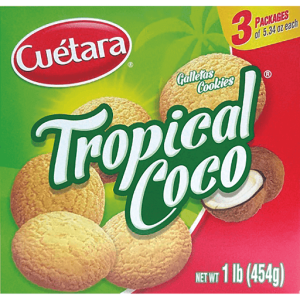 Cuetara Tropical Coco Cookies 16oz (454g)