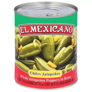 EL MEXICANO CHILES JALAPENOS  1 LB