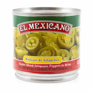 EL MEXICANO CHILES JALAPENOS 12 OZ