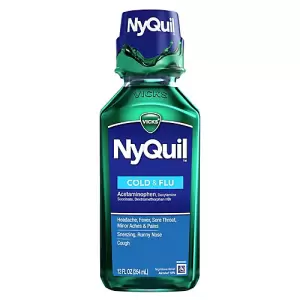 NYQUIL COLD & FLU 8 FL OZ.