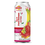 Cancun Tropical Drink Jugo De Fresa Banano 16.57 Oz.