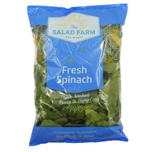 THE SALAD FARM FRESH SPINACH 10 OZ