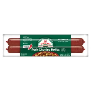 V&V SUPREMO PORK CHORIZO BOLITA PICANTE 14 OZ.