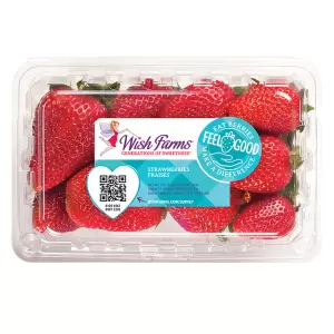 WISH FARMS STRAWBERRIES 16 OZ.