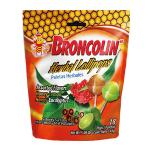 Broncolin Herbal Lollipops Assorted Flavors 18ct_x000D_5.08oz