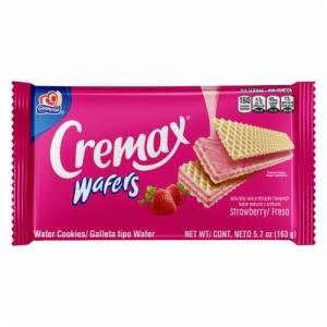 Gamesa Cremax Wafers Strawberry 5.7oz