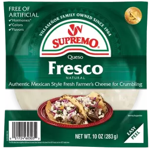 V SUPREMO QUESO FRESCO 10 OZ.