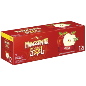 Manzanita Sol Caja Con 12 Latas