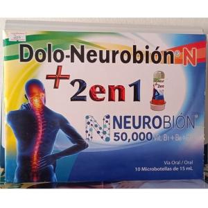 DOLONEUROBION 2 EN 1 10 MICROBOTELLAS DE 15 mL.