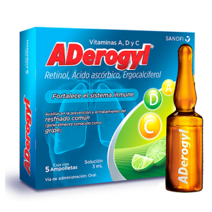 Aderogyl Sistema Inmune 5 Ampolletas  3ml.