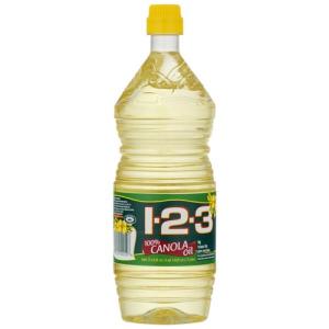 123 Canola Oil 33.8 Oz