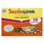 Goya Sazon Con Azafrán 3.52 Oz