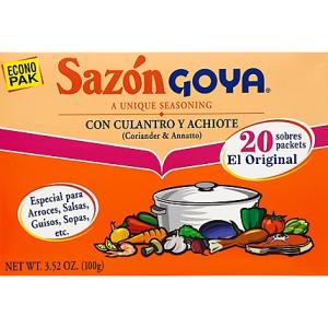 Goya Sazon Con Culantro Y Achiote 3.52 Oz