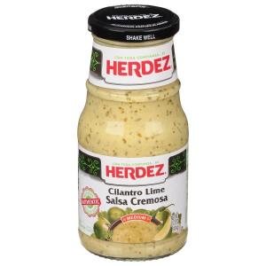 Herdez Cilantro Lime Salsa Cremosa Medium 15.3 Oz.