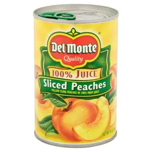 Del Monte Sliced Peaches 15 Oz