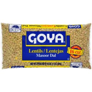 Goya Lentejas 16 Oz