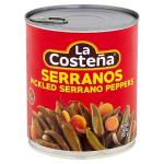 La Costeña Pickled Serrano Peppers 26 Oz.