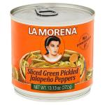 La Morena Jalapeño Sliced 13 Oz