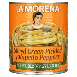 La Morena Sliced Jalapeño Peppers 28.2 Oz