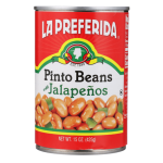 La Preferida Pinto Beans with Jalapeños 15 Oz.