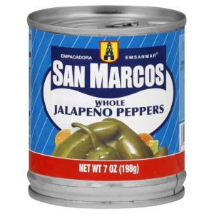 San Marcos Whole Jalapeno Peppers 7 Oz.