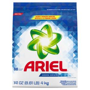 Ariel Powder Ropa Blanca Y De Color 4 Kg.