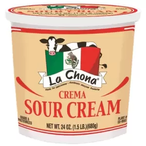 La Chona Sour Cream 24oz