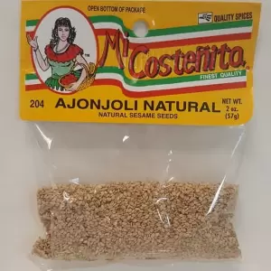 Mi Costeñita Ajonjoli Natural 2 Oz