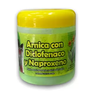 Arnica Con Diclofenaco Y Naproxeno 120gr