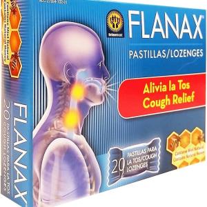 Flanax Pastillas Para La Garganta 20 Tabletas