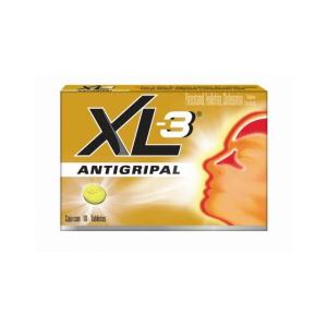 Xl-3 Antigripal 10 Tabletas